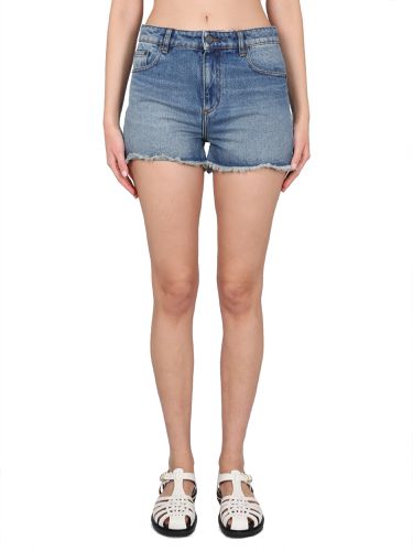 Ami paris denim shorts - ami paris - Modalova