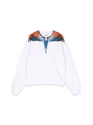 Regular crewneck wings sweater - marcelo burlon county of milan - Modalova