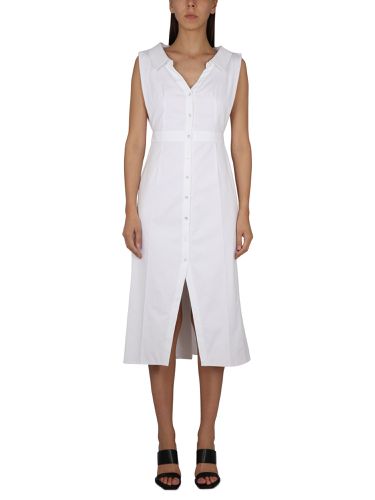 Alexander mcqueen cotton dress - alexander mcqueen - Modalova