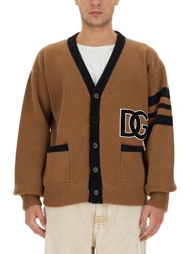 English rib wool cardigan - dolce & gabbana - Modalova