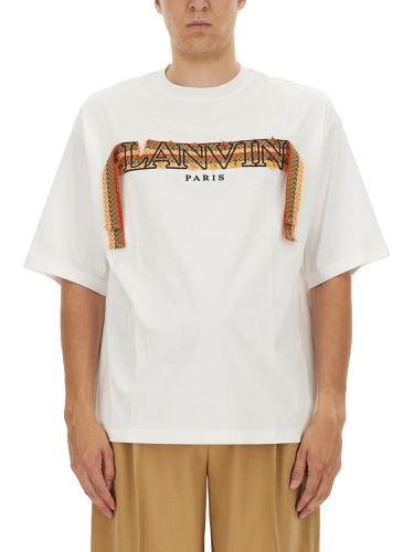 Lanvin t-shirt with logo - lanvin - Modalova