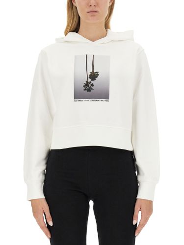 Palm angels sweatshirt with logo - palm angels - Modalova