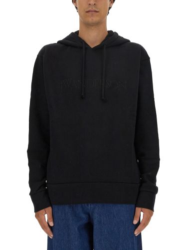 Jw anderson sweatshirt with logo - jw anderson - Modalova