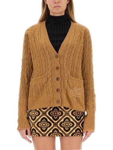 Etro v-neck cardigan - etro - Modalova