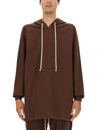 Rick owens hooded t-shirt - rick owens - Modalova