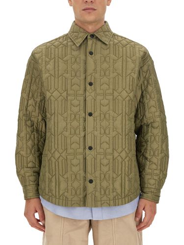 Palm angels monogram shirt - palm angels - Modalova