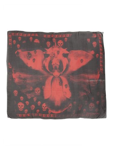 Skull orchid scarf - alexander mcqueen - Modalova