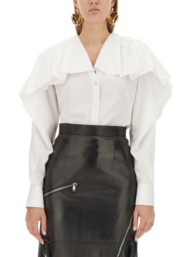 Alexander mcqueen shirt with drape - alexander mcqueen - Modalova