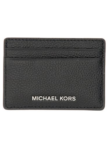 Leather card holder - michael by michael kors - Modalova