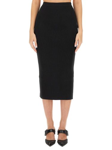 Alexander mcqueen knit pencil skirt - alexander mcqueen - Modalova