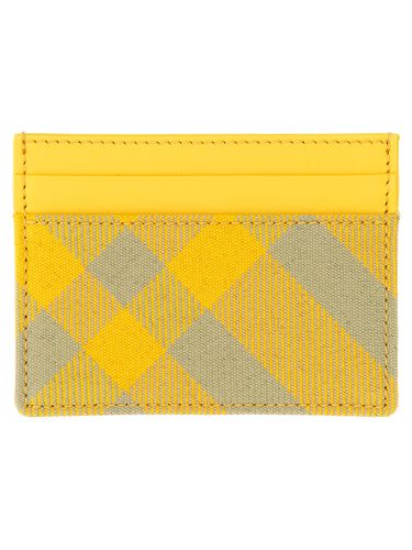 Burberry credit card holder check - burberry - Modalova