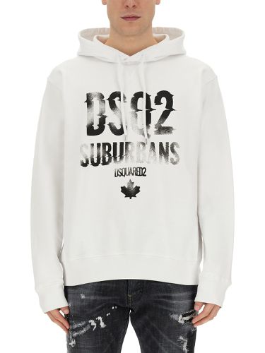 Suburbans cool fit sweatshirt - dsquared - Modalova