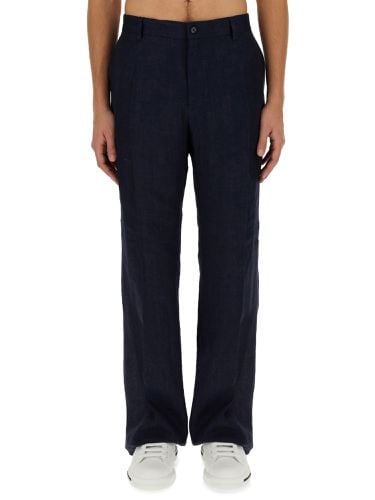 Dolce & gabbana linen pants - dolce & gabbana - Modalova