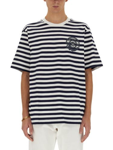 Versace striped t-shirt - versace - Modalova