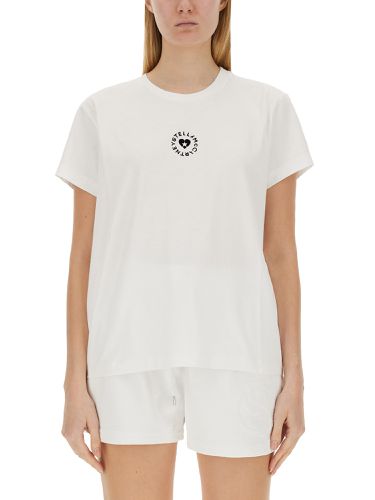 Stella mccartney t-shirt with logo - stella mccartney - Modalova