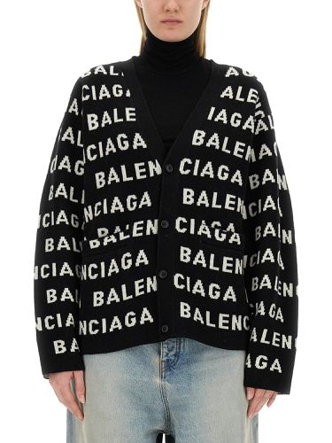 Balenciaga cardigan with logo - balenciaga - Modalova