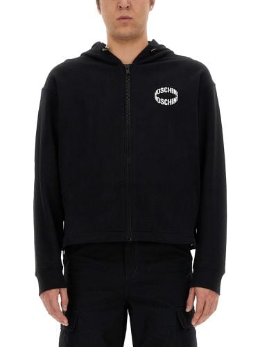 Moschino sweatshirt with logo - moschino - Modalova