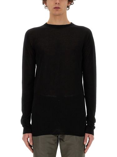 Rick owens round neck jersey - rick owens - Modalova