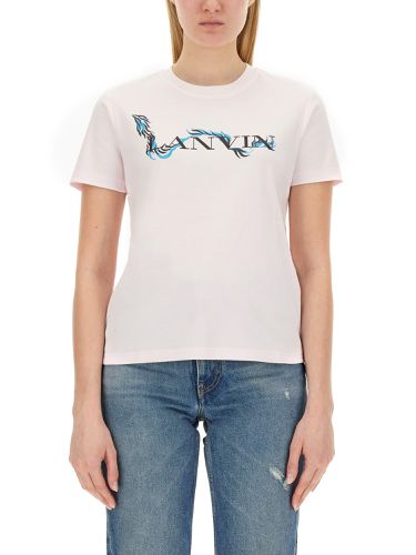 Lanvin t-shirt with logo - lanvin - Modalova