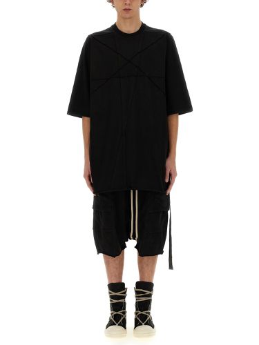 Rick owens drkshdw cotton t-shirt - rick owens drkshdw - Modalova