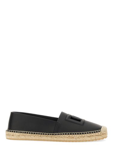 Espadrille with logo - dolce & gabbana - Modalova