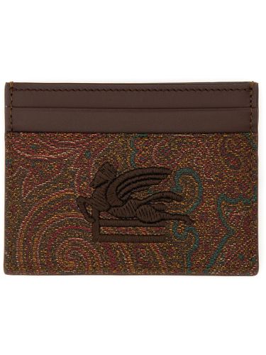 Etro paisley print card holder - etro - Modalova