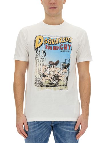 Dsquared t-shirt with print - dsquared - Modalova