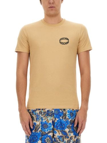 Moschino logo print t-shirt - moschino - Modalova