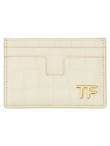 Tom ford card holder with logo - tom ford - Modalova