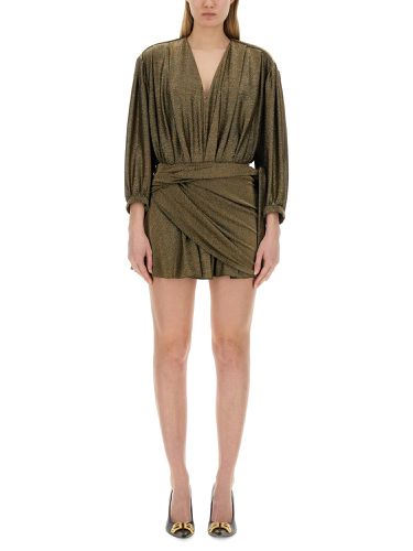 Balenciaga v-neck dress - balenciaga - Modalova