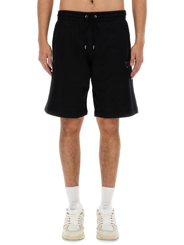 Fox head" bermuda shorts - maison kitsuné - Modalova