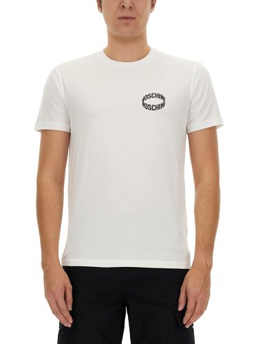 Moschino logo print t-shirt - moschino - Modalova