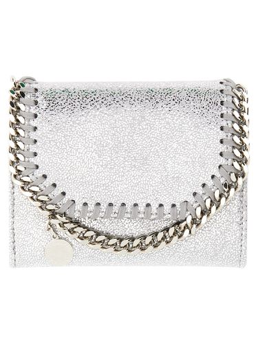 Wallet with shoulder strap - stella mccartney - Modalova