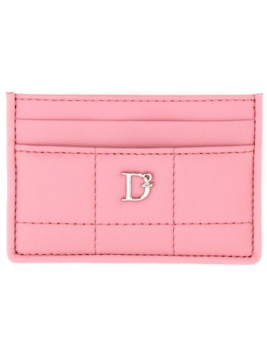 Dsquared card holder with logo - dsquared - Modalova