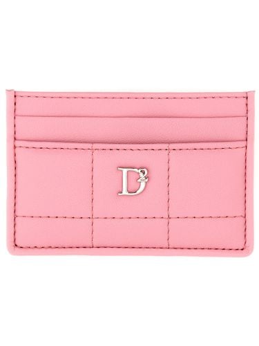 Dsquared card holder with logo - dsquared - Modalova