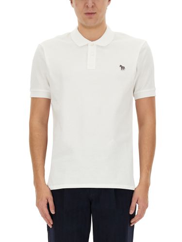 Polo with logo patch - ps by paul smith - Modalova