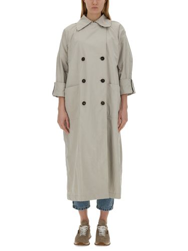 Nylon trench coat - brunello cucinelli - Modalova