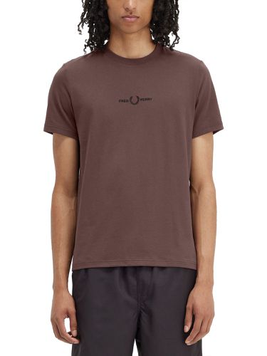 Fred perry t-shirt with logo - fred perry - Modalova