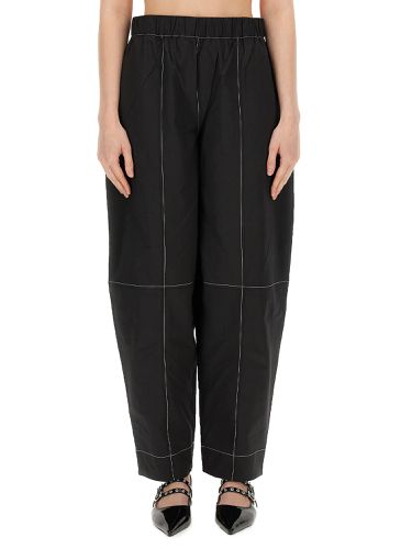 Ganni stretch pants - ganni - Modalova