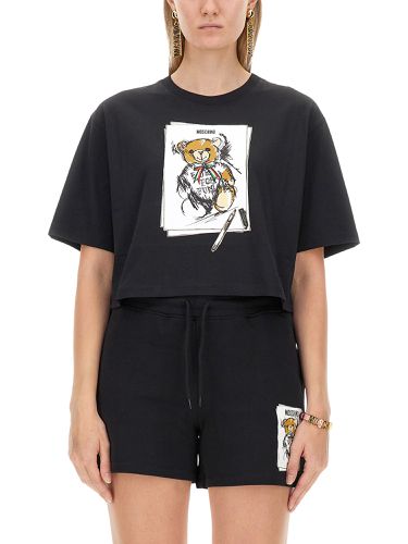 Moschino jersey t-shirt - moschino - Modalova