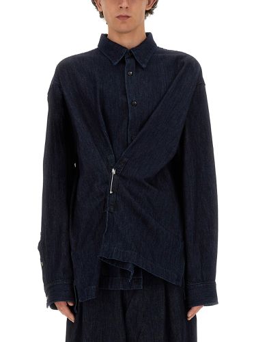 Dries van noten asymmetrical shirt - dries van noten - Modalova