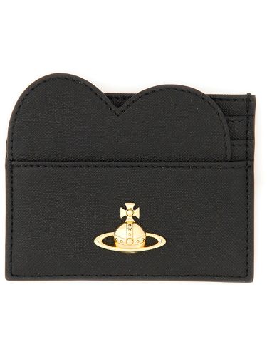 Card holder "heart" with logo - vivienne westwood - Modalova