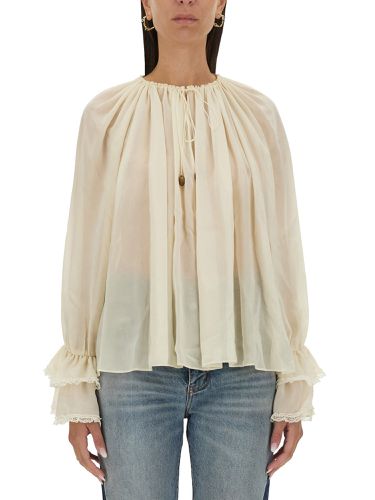 Chloe' silk top - chloe' - Modalova