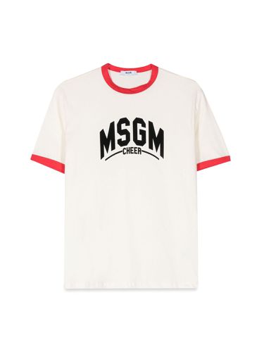 Msgm jersey t-shirt boy - msgm - Modalova