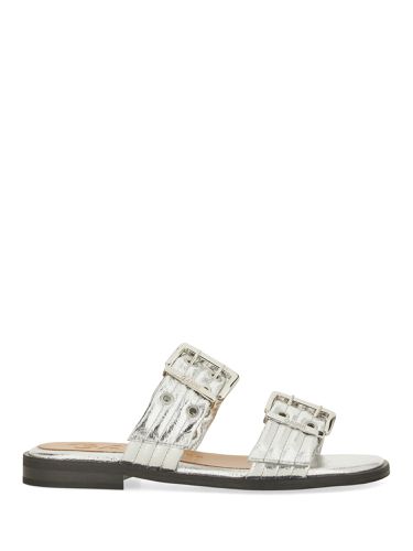 Ganni sandal with buckle - ganni - Modalova