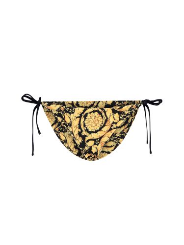 Versace baroque print bikini bottom - versace - Modalova