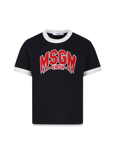 Msgm jersey t-shirt boy - msgm - Modalova