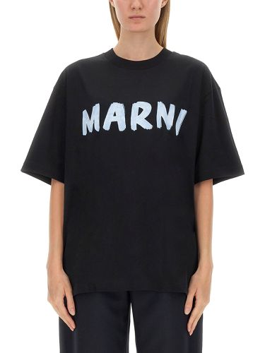 Marni t-shirt with logo - marni - Modalova