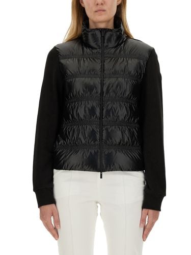 Moncler cardigan with logo - moncler - Modalova