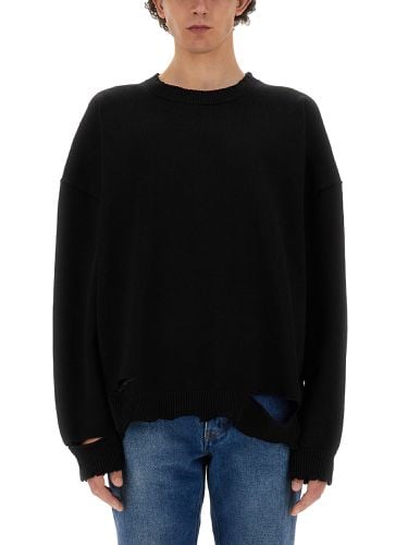 Helmut lang distressed shirt - helmut lang - Modalova